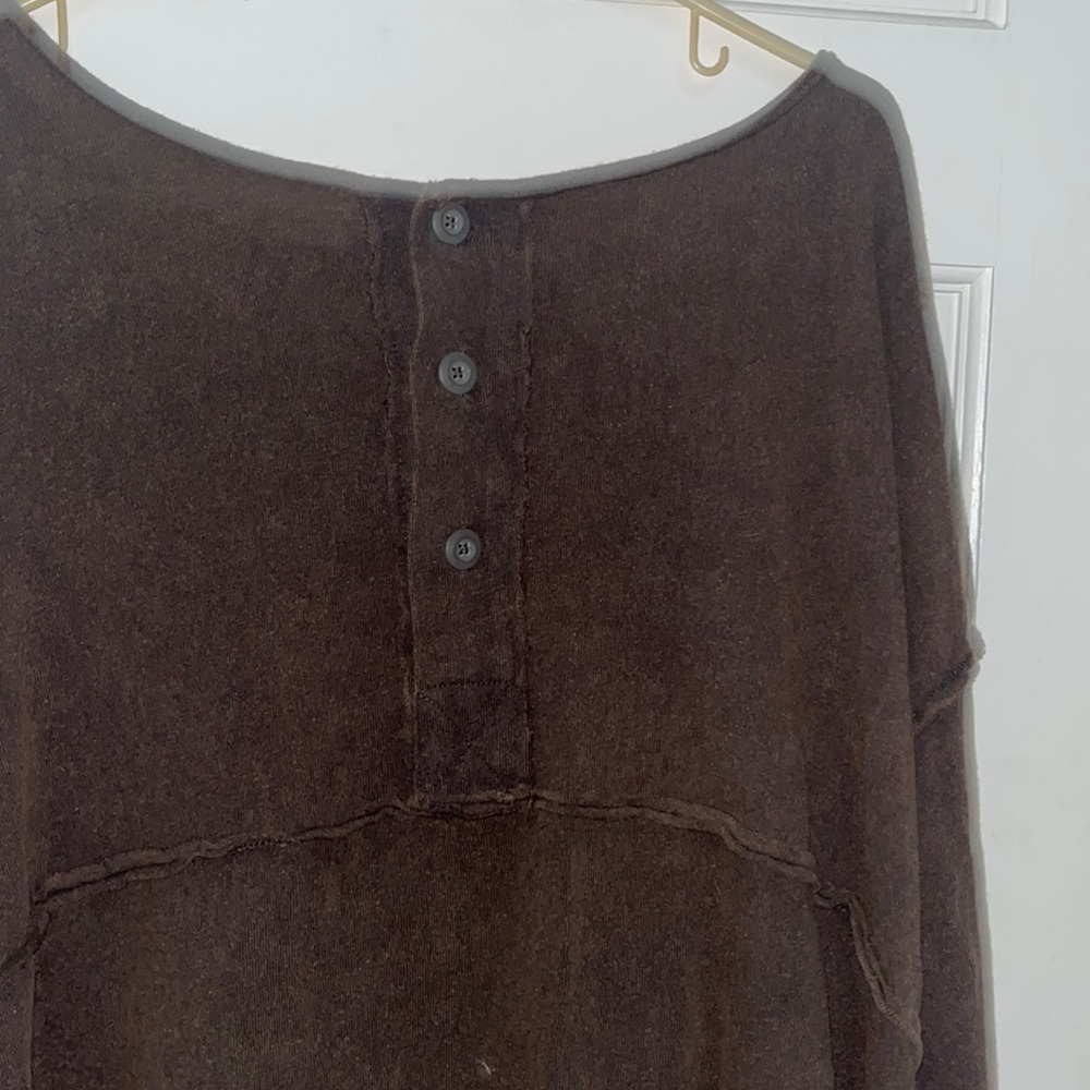 fairy grunge brown shirt. PRICE IS VERY NEGOTIABLE